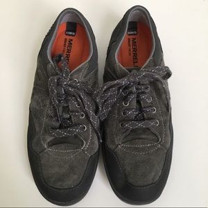 Merrell Grey Suede Sneakers Granite 7